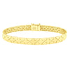 Nature Inspired Clover Bracelet in 14K Yellow Gold (6.50 mm), view 2