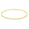 14K Yellow Gold Rolo Bracelet (2.50 mm), view 2