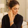 14K White Gold Glacier Bracelet (8.10 mm), view 5