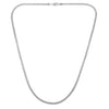 Ice Barrel Chain in 14k White Gold (3.1 mm)