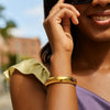 Classic Bangle in 14K Yellow Gold (10.00 mm), view 3