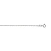 14k White Gold Machine Rope Chain (0.80 mm)