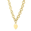 14K Yellow Gold Rolo Link Necklace (11.40 mm), view 2