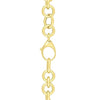 14K Yellow Gold Rolo Link Necklace (11.40 mm), view 5
