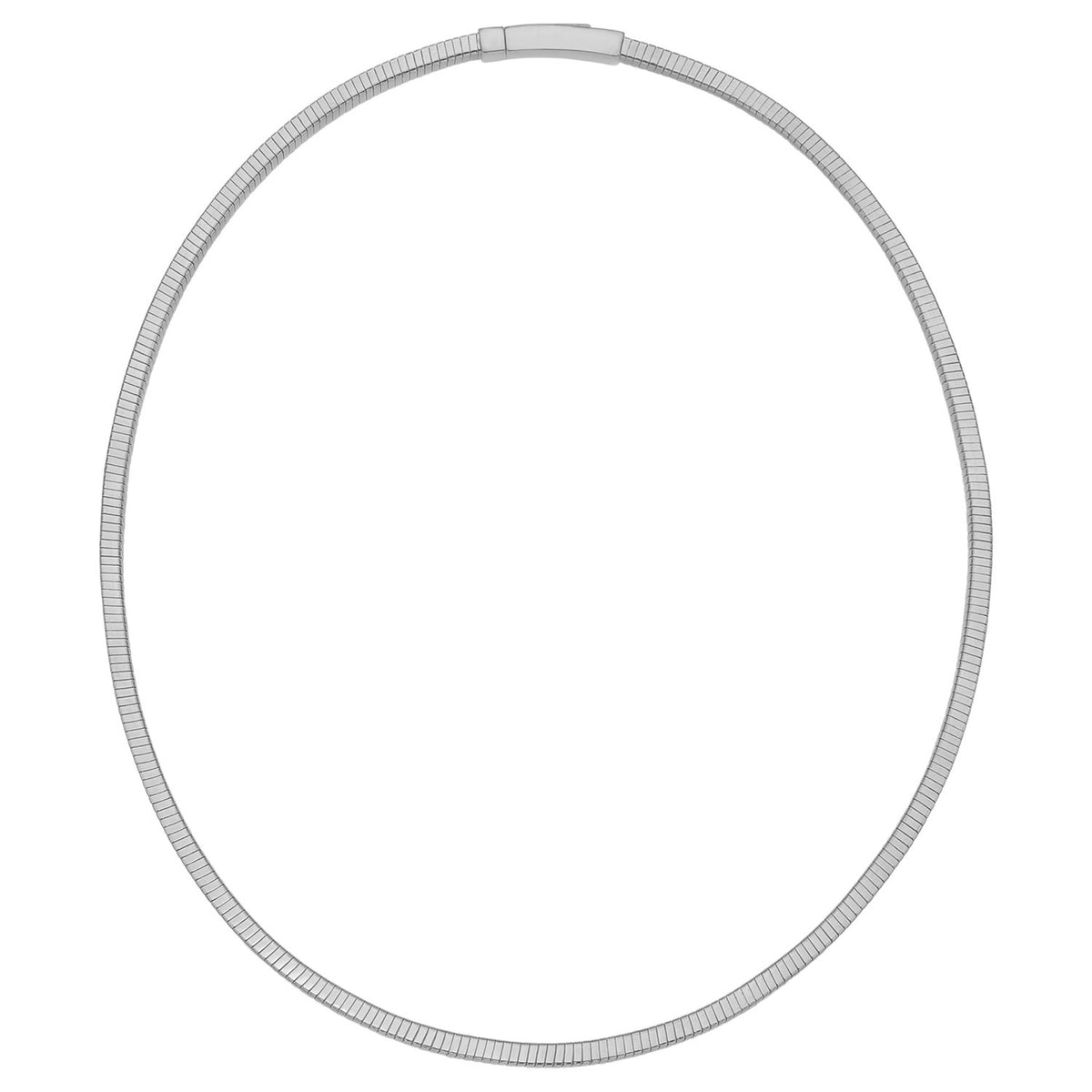 Sterling Silver Cubogas Chain Necklace, view 2