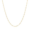14k Yellow Gold Singapore Chain 0.6mm (0.60 mm)