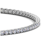 Lab Grown Round Diamond Tennis Bracelet in 14K White Gold (2 cctw F/G VS2/SI1), view 2