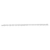Sterling Silver Rhodium Plated French Cable Chain (5.00 mm), view 4