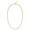 14K Two Tone Gold Diamon Oro Tennis Necklace (2.40 mm), view 2