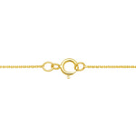 Crab Necklace in 10K Two Tone Yellow Gold, view 4