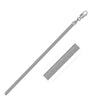 14K White Gold Super Flex Herringbone Bracelet (2.80 mm)