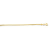 Sterling Silver Yellow Gold Plated Round Box Chain (2.60 mm), view 2