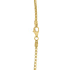 Sterling Silver Yellow Gold Plated Round Box Chain (2.60 mm), view 4