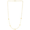 14K Yellow Gold Heart Necklace, view 2
