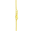 14K Yellow Gold Oval Gemstone and Bead Necklace, view 3