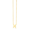 14K Yellow Gold Pisces Necklace