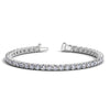 Lab Grown Round Diamond Tennis Bracelet in 14K White Gold (10 cctw F/G VS2/SI1)