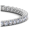 Lab Grown Round Diamond Tennis Bracelet in 14K White Gold (10 cctw F/G VS2/SI1), view 2