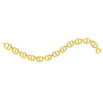 14K Yellow Gold High Polish Mariner Link Bracelet (8.80 mm), view 4