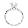 3 Carat Oval Lab Grown IGI G/VS1 Diamond Solitaire Ring in 10K White Gold
