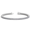 Lab Grown Round Diamond Tennis Bracelet in 14K White Gold (5 cctw F/G VS2/SI1)