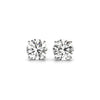 4 cttw Certified IGI Lab Grown Round Diamond Stud Earrings 14k White Gold(G/VS2)