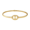 Single Mariner Link Bangle in 14K Yellow Gold (12.00 mm), view 2