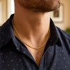 Moon Cut Bead Chain in 14k Yellow Gold (2.00 mm)