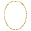 14K Yellow Gold Paperclip Chain (4.0 mm)