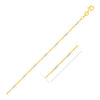 Bar Links Pendant Chain in 14k Two Tone Gold (1.00 mm)