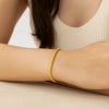 14K Yellow Gold Bead Bracelet (4.00 mm), view 2