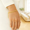 14K Yellow Gold Bead Bracelet (4.00 mm), view 3