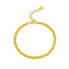 14K Yellow Gold Bead Bracelet (4.00 mm), view 4