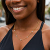 14K Yellow Gold Diamonds by the Yard Necklace