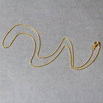 14k Yellow Gold Oval Cable Link Chain (1.10 mm), view 15