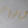 14k Yellow Gold Oval Cable Link Chain (1.10 mm)