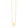 14K Yellow Gold Taurus Necklace