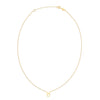 14K Yellow Gold Taurus Necklace