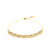 Adjustable Chain Bracelet in 14k Yellow Gold (5.00 mm)