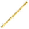 14K Yellow Gold Semi Solid Miami Cuban Bracelet (6.10 mm)