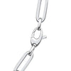 14k White Gold Bold Paperclip Chain (4.2 mm)