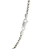 Sterling Silver Rhodium Plated Wheat Chain (2.60 mm), view 4