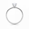 1 1/2 Carat Radiant Lab Grown IGI G/VS1 Diamond Solitaire Ring in 14K White Gold