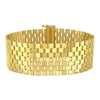 14K Yellow Gold Large Cobblestone Link Bracelet (22.90 mm), view 2