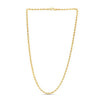 14k Yellow Gold Light Rope Chain (3.00 mm)