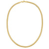 14K Yellow Gold Lite Oval Snake Chain (4.50 mm)