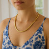14K Yellow Gold Lite Oval Snake Chain (4.50 mm)