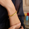 14K Yellow Gold Twist Bangle (10.00 mm), view 4