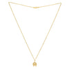 Heart and Horse Necklace in 14K Yellow Gold