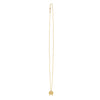 Heart and Horse Necklace in 14K Yellow Gold